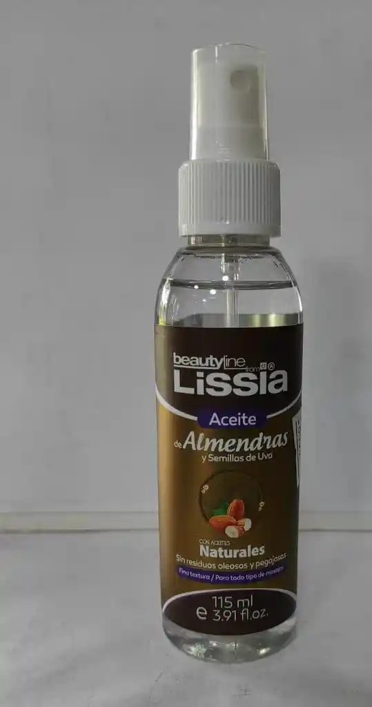 Aceite De Almendras Y Semillas De Uva Lissia 115ml