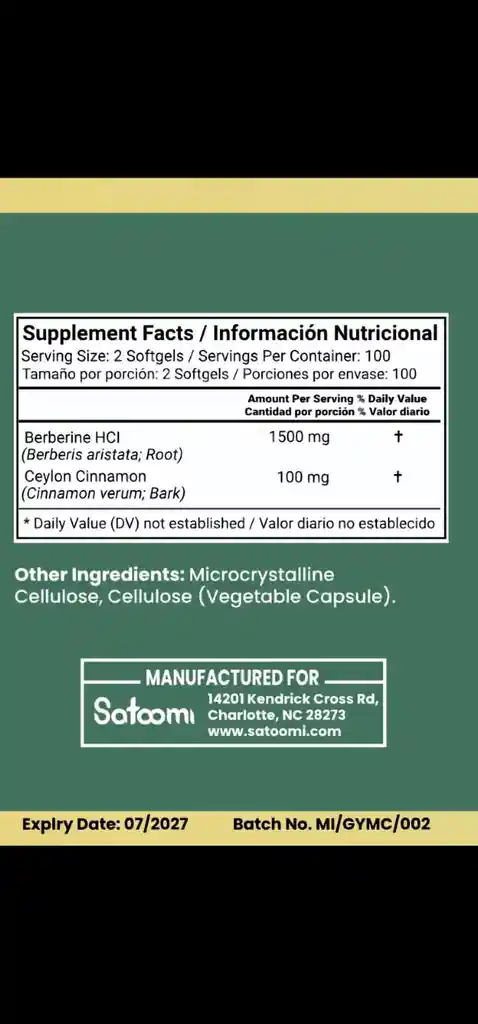 Berberina - Satoomi