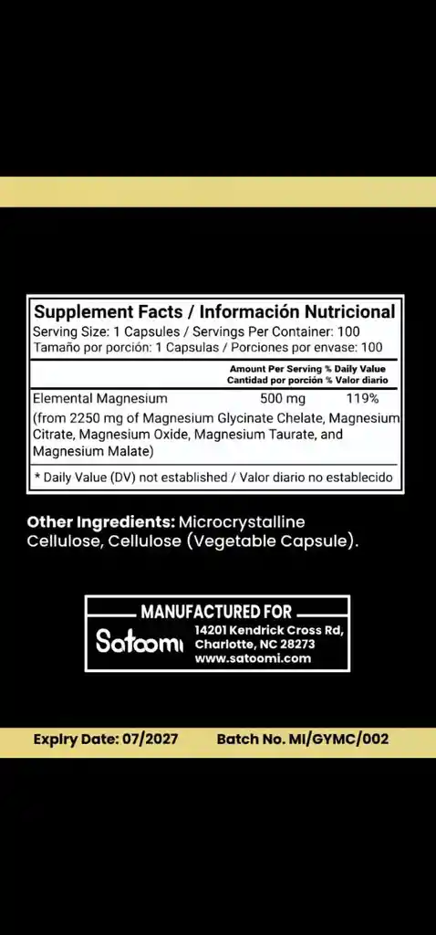 Magnesio Complex