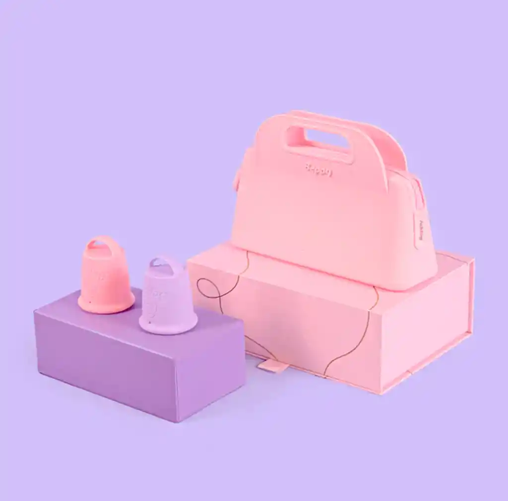 Beppy Cup Cotton Candy: Rosado/morado