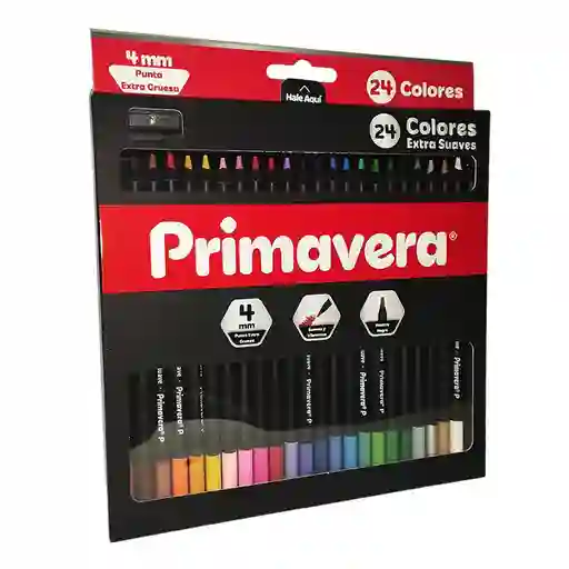 Color Unipunta Primavera Black X24 Und