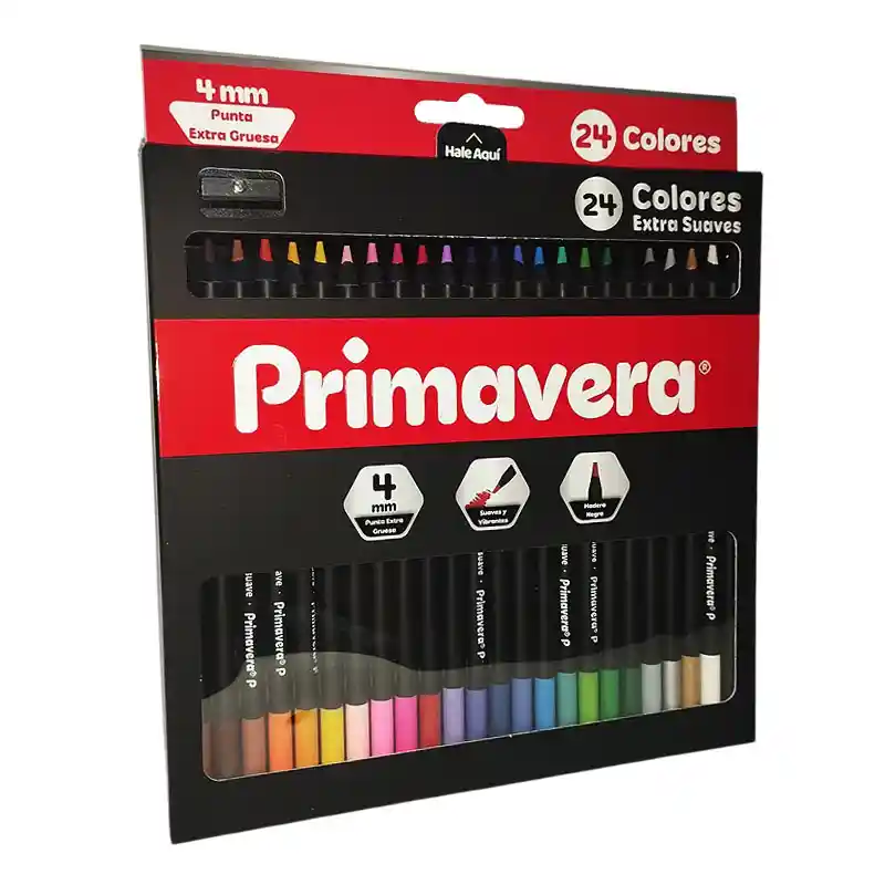 Color Unipunta Primavera Black X24 Und
