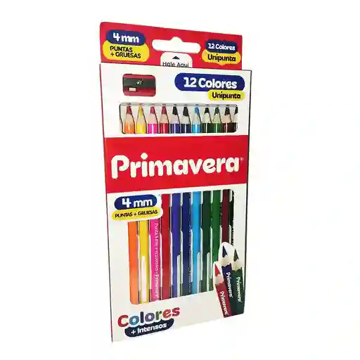 Color Unipunta Primavera Caja Roja X12 Und