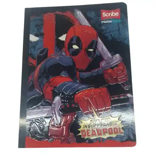 Cuaderno Scribe M+s 95-100 Deadpool