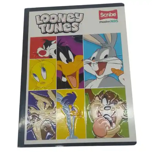 Cuaderno Scribe M+s 95-100 Looney Tunes