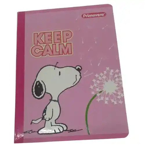 Cuaderno Primavera 95-100 Dama Snoopy