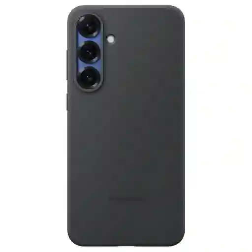 Cover De Silicona Para Galaxy S25 Negro