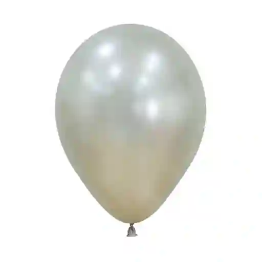 Bombas Globos R12 Silk Perla Crema Paquete X 5