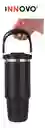 Termo Botella Térmico Manija Superior Acero Inoxidable Calor Frío 900 Ml Innovo Flask Negro