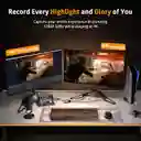 Capturador Video Y Audio Hdmi Usb Transmision En Vivo 60 Fps