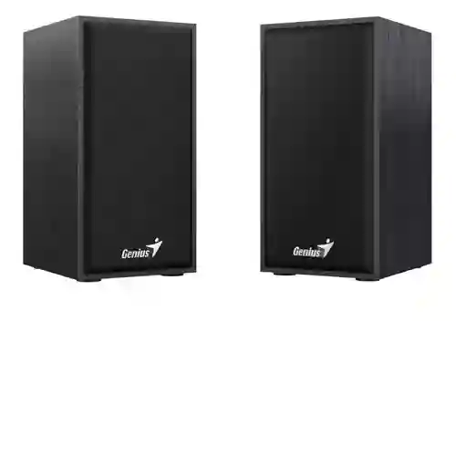 Parlantes Genius Sp-hf180 Negro 6 Wats 3.5 Mm Factura Legal