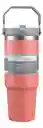 Termo Botella Manija Superior Acero Inoxidable Calor Frío 900 Ml Innovo Flask Rosa