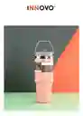 Termo Botella Manija Superior Acero Inoxidable Calor Frío 900 Ml Innovo Flask Rosa