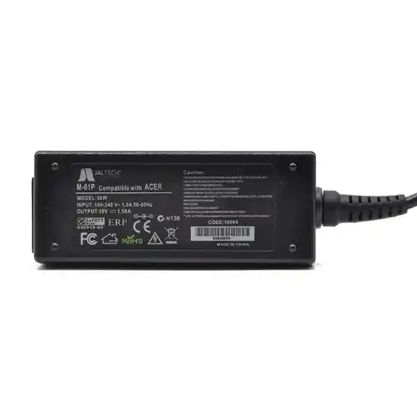 Cargador Para Portátil Acer Mini 19v-1,58a - Punta Punta: 5.5*1.7mm Ref. 10064