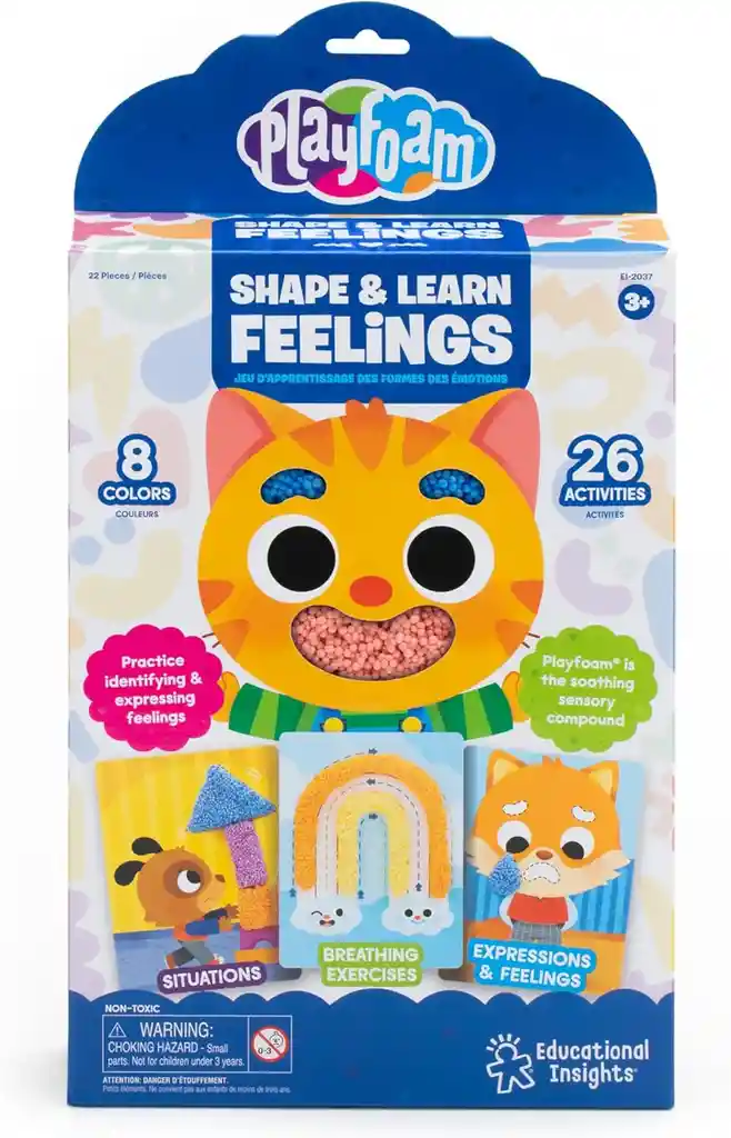 Set Educativo Playfoam Emociones Y Creatividad Para Niños