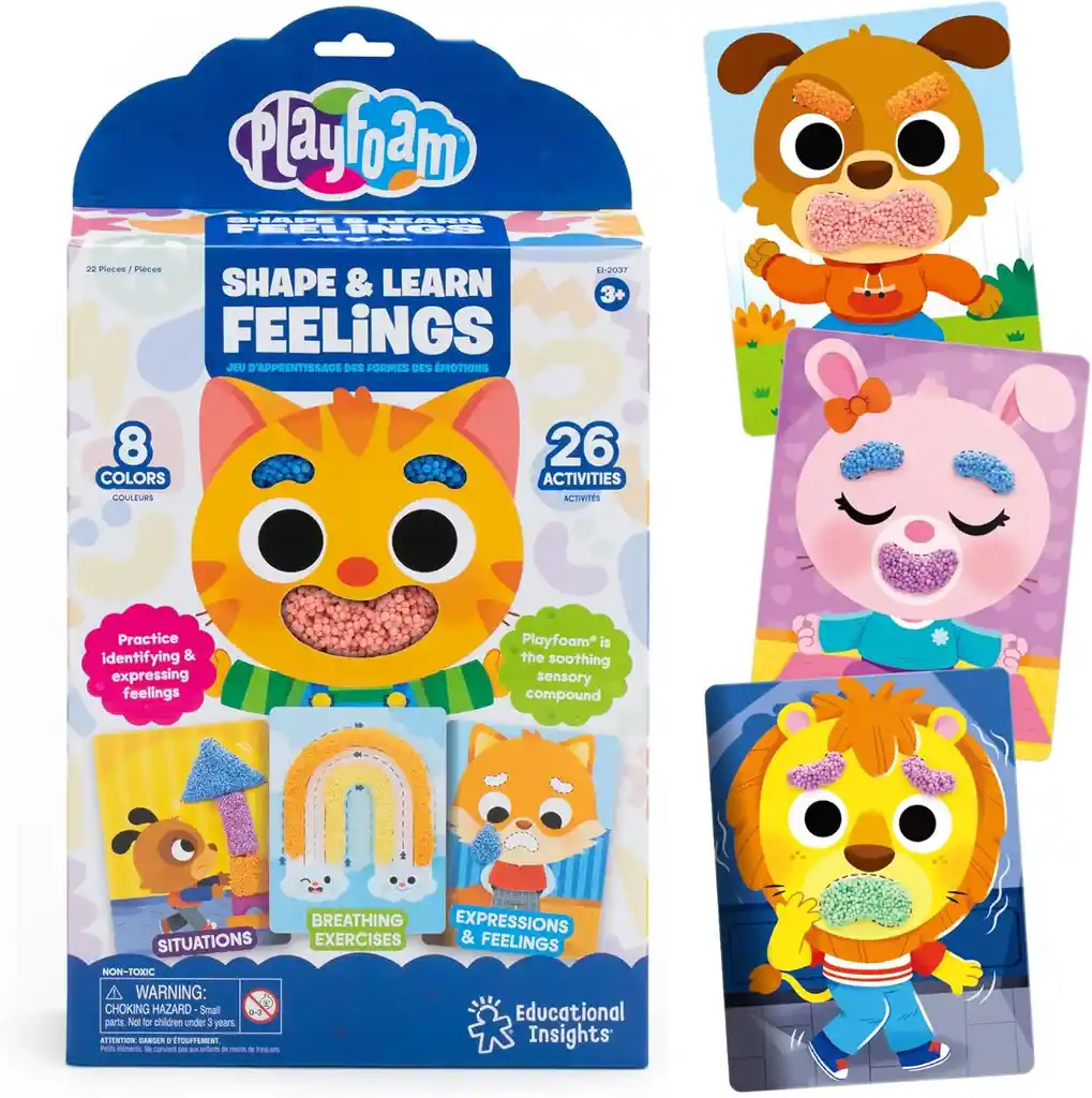 Set Educativo Playfoam Emociones Y Creatividad Para Niños