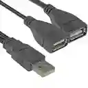 Extension Hub Usb Macho A Doble Hembra