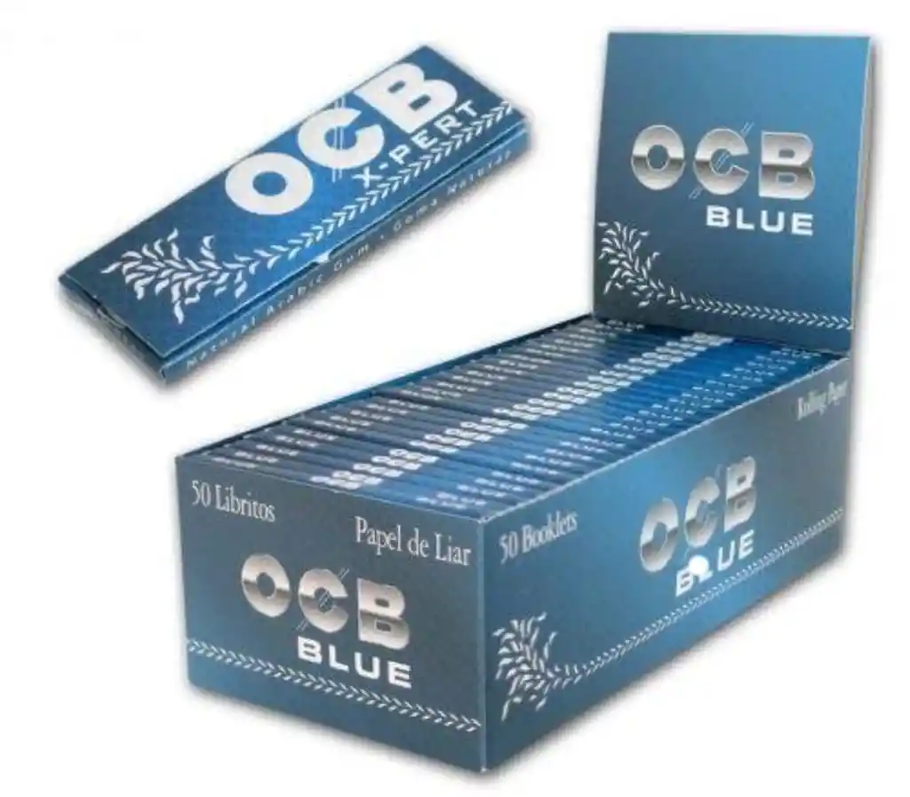Papeles - Cueros Ocb X-pert Blue #8