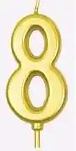 Vela Dorada #8 - 4,5 Cm