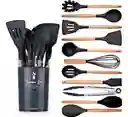 Set Utensilios Silicona 12 Piezas