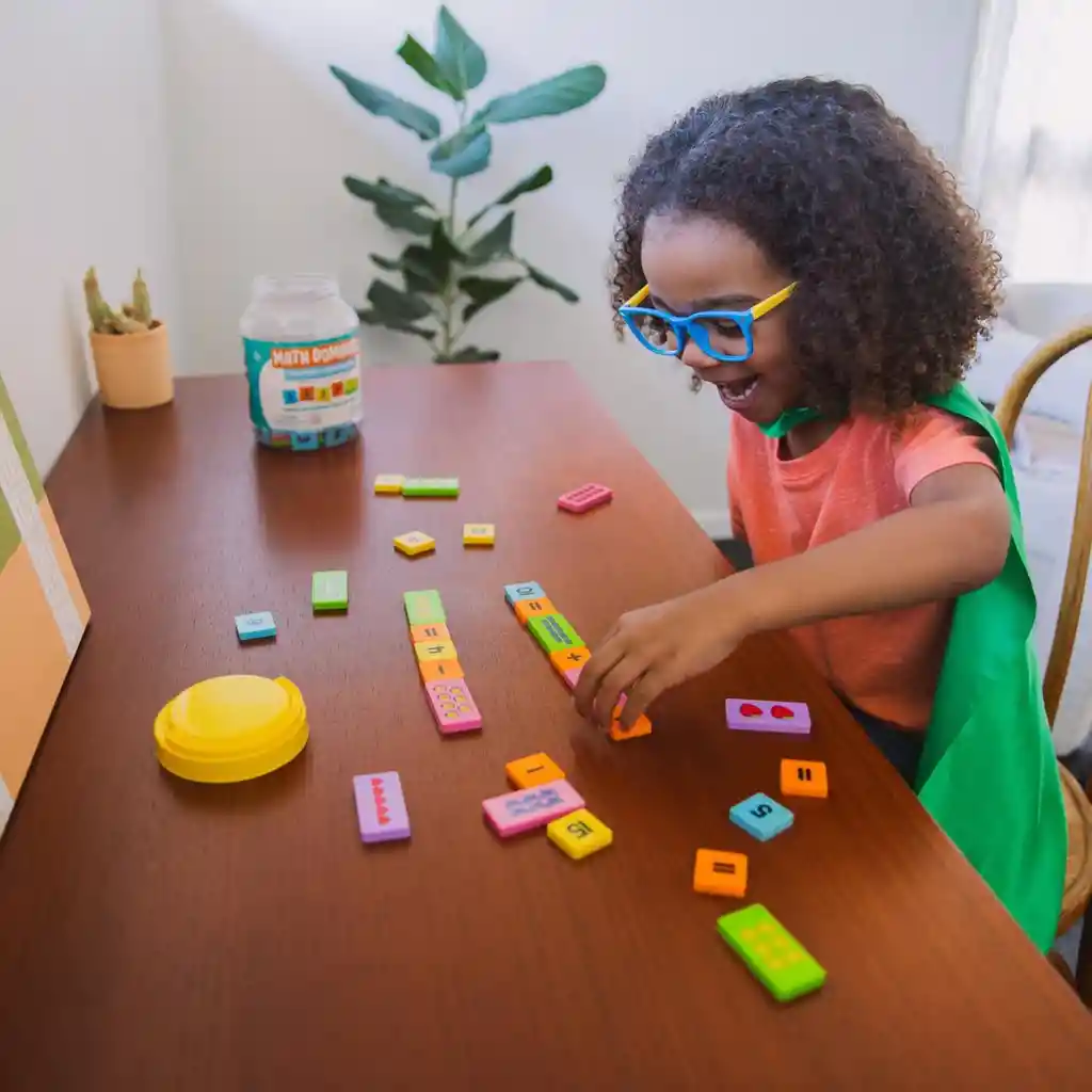 Juego Didáctico Dominó Matemático Sumas Y Restas Para Niños