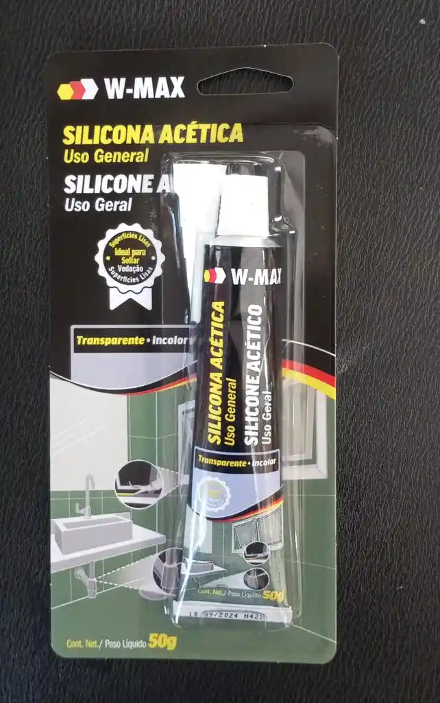 Silicona Transparente Antihongos