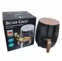 Freidora Silver Crest Negra 6lts: Gran Capacidad Y Máximo Sabor