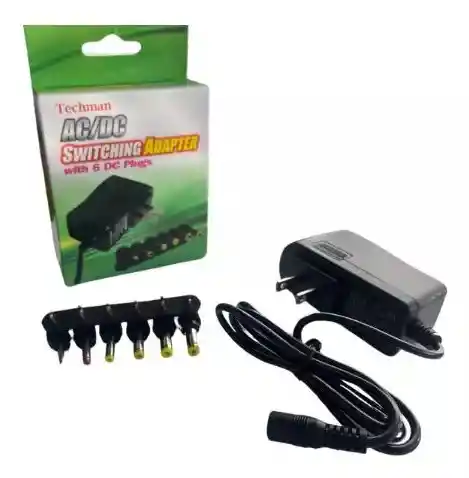 Adaptador Multipuntas 5v, 1200ma