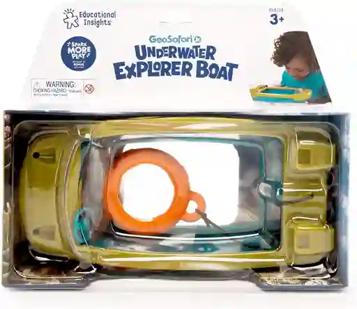 Juego De Baño Exploración Submarina Geosafari Para Niños