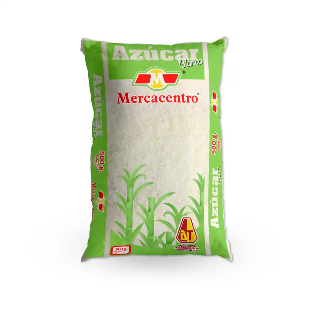 Azúcar Blanco Mercacentro 500 G