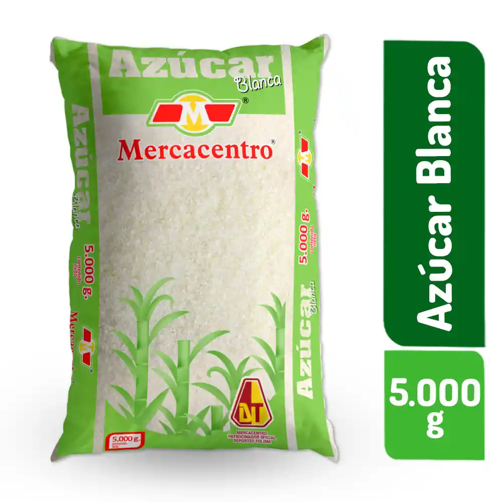 Azucar Blanca Mercacentro 5 Kg