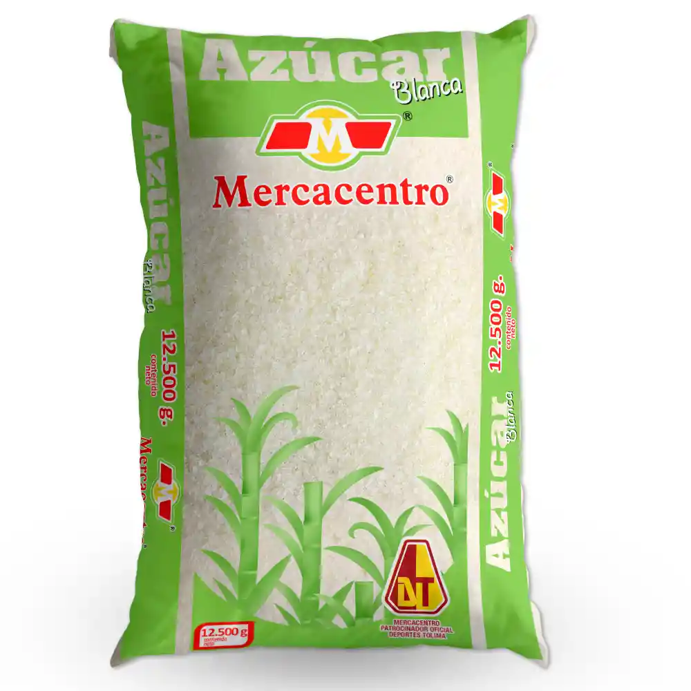 Azúcar Blanca Mercacentro Arroba 12500 G