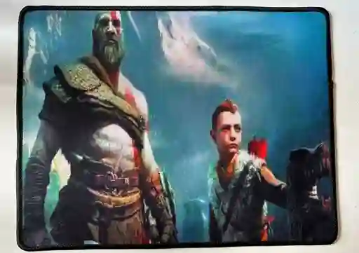 Pad Mouse Gamer 31cm X 24cm - Diseño God Of War