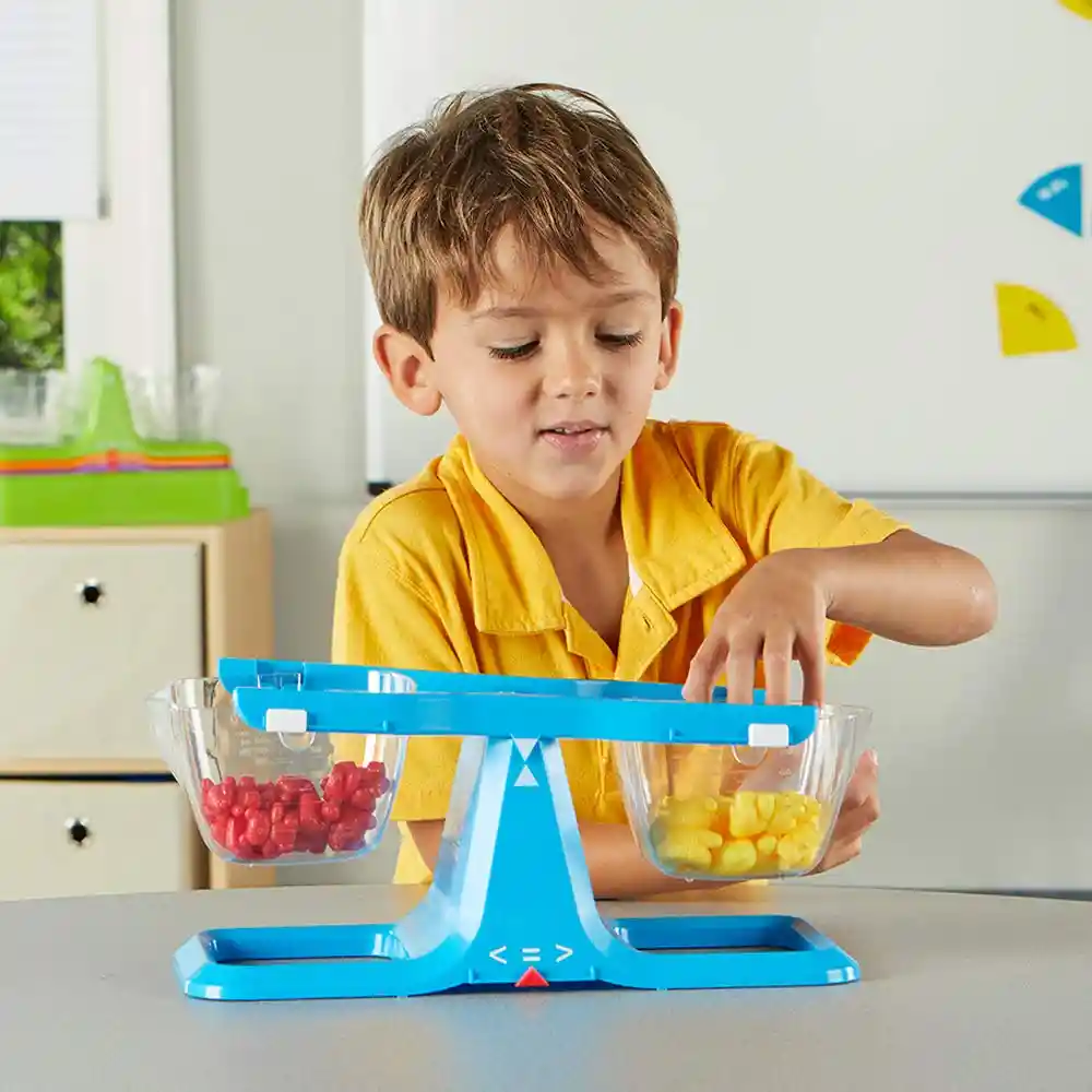 Juego Didáctico Balanza Para Aprender Pesos Y Medidas Niños