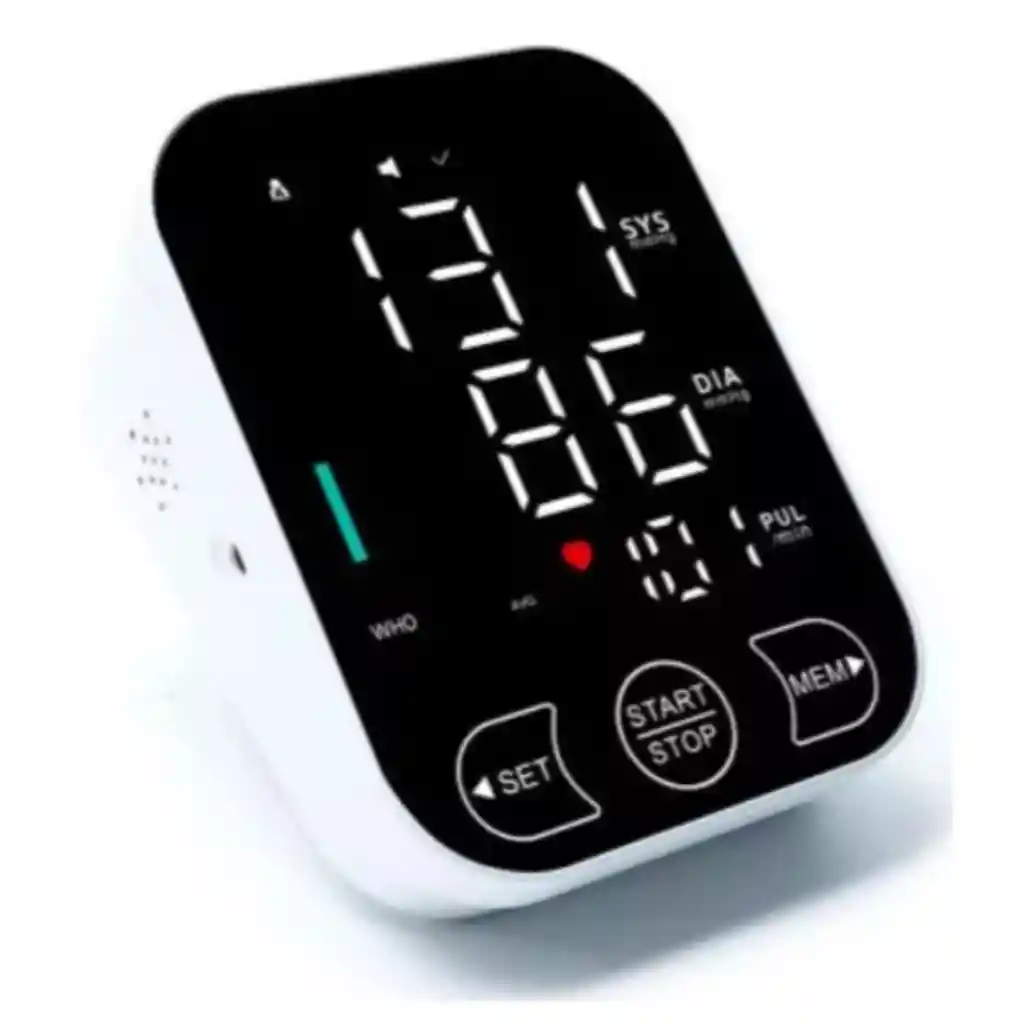 Tensiómetro Digital De Brazo Fácil De Usar Y Portátil