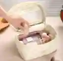 Cosmetiquera Cuadrada Maquillaje Aseo Estuche Viaje Neceser Suave