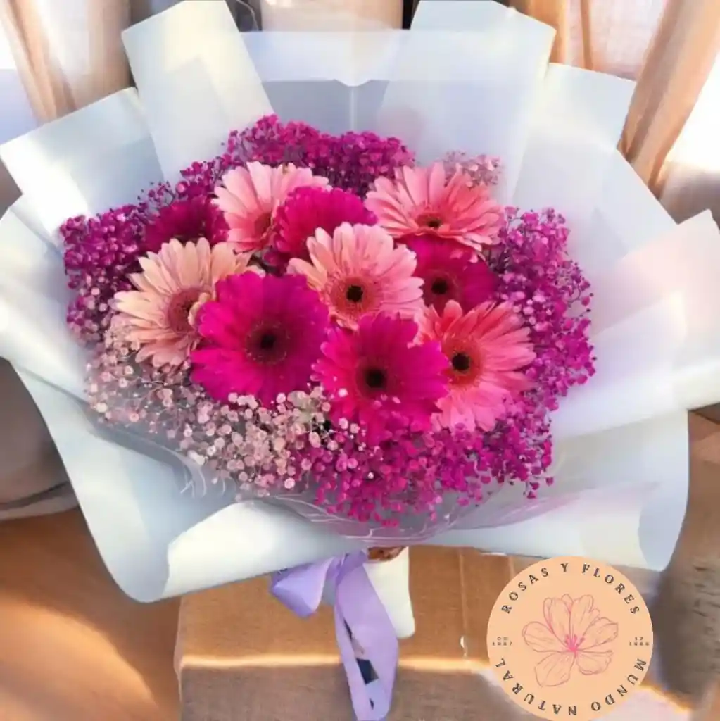 Flores Ramo De Gerberas Flores
