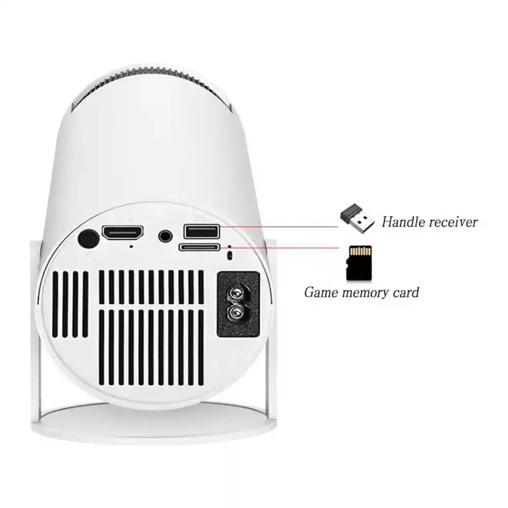 Proyector Inteligente Video Beam Con Consolas De Videojuegos Retro Ultra Hd 3d