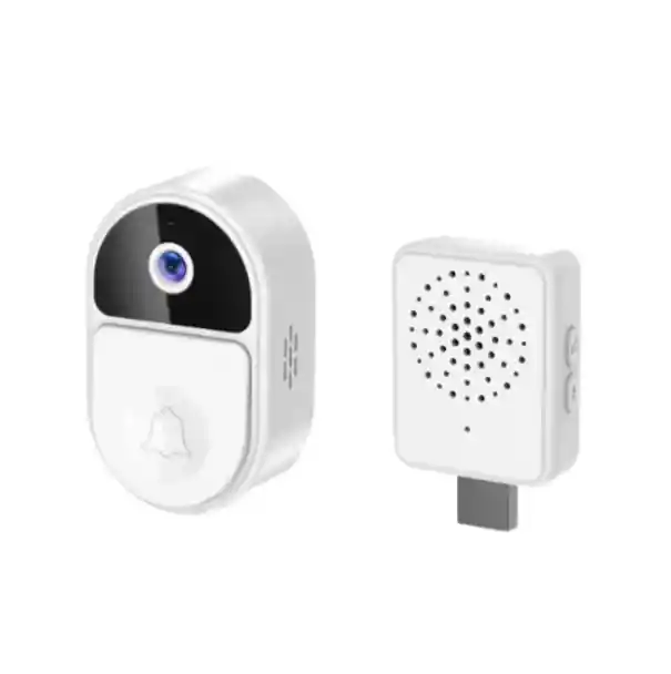 Timbre Con Cámara Mini Video Y Audio Bidireccional