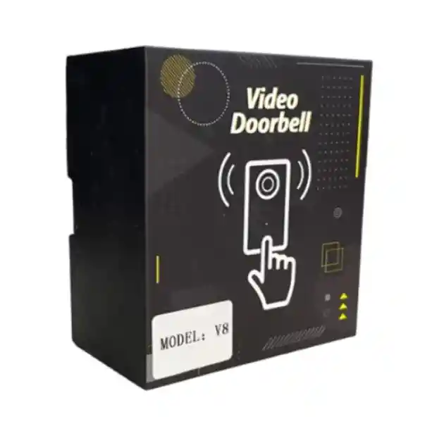 Timbre Con Cámara Mini Video Y Audio Bidireccional