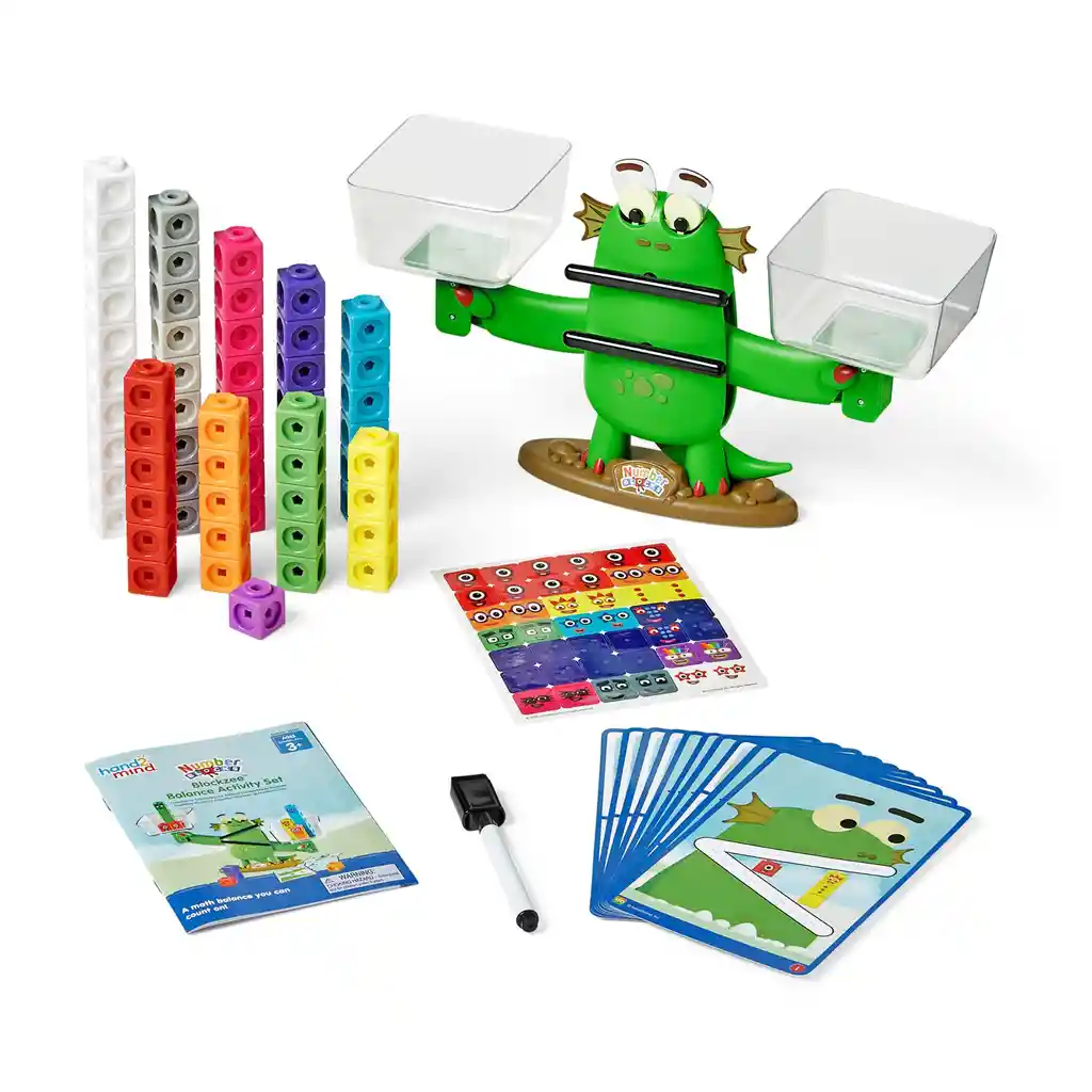 Juego Balanza Aprendizaje Matemático Numberblocks Para Niños