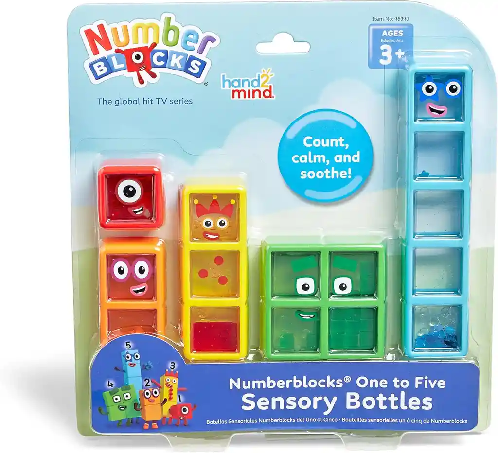 Juego Didáctico Numberblocks Sensorial 1 Al 5 Para Niños