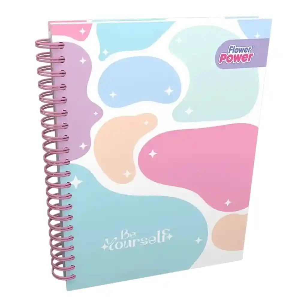 Cuaderno 5 Materias Grande Primavera Arg Femenino Cuadriculado