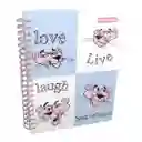 Cuaderno 5 Materias Grande Primavera Arg Femenino Cuadriculado