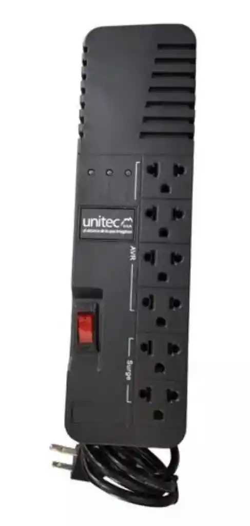 Regulador Automatico De Voltaje Unitec ( 6toma)
