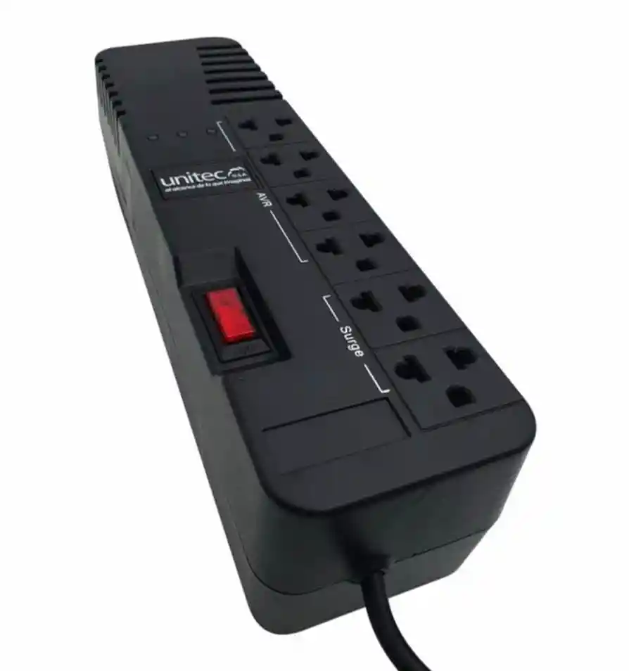 Regulador Automatico De Voltaje Unitec ( 6toma)