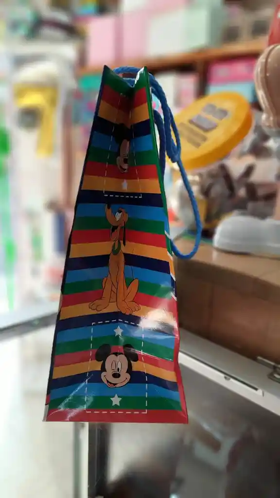 Bolsa De Regalo Mickey, Pluto Y Goofy