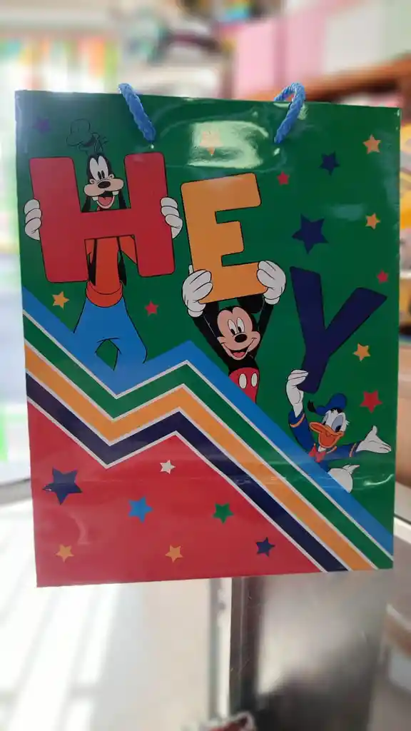 Bolsa De Regalo Mickey, Pluto Y Goofy