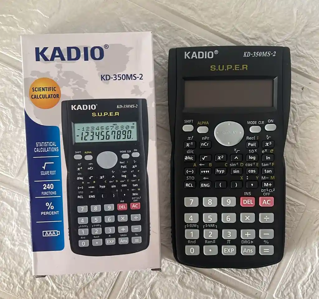 Calculadora Cientifica Kadio Kd-350ms-2