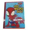 Cuaderno Primavera 95-100 Spiderman Animado